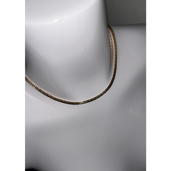 Vintage Gold Fancy Box Chain 16" - Picture 2 of 2